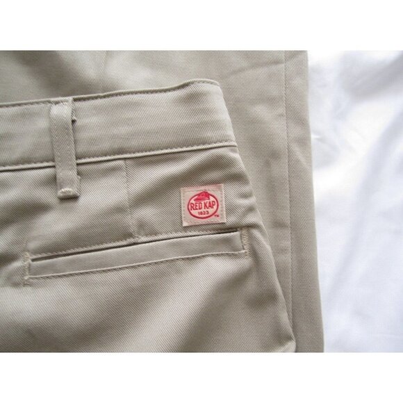 Lot of 6 New Men's Red Kap Khaki Brown Causal Pants Size W40 x L36 - Picture 6 of 7